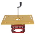 thumbnail image 2 of Router Lift Router Table Lift Router Lifting Table Router Table Lift System Router Table Lift Tool Router Lift Manual Lifting Router Lift System Kit Router Table Saw Insert Base, 2 of 8