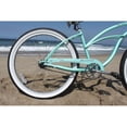 thumbnail image 2 of Firmstrong Urban Lady 3 Speed Women's 26 Inch Beach Cruiser Bike, Mint Green, 2 of 9