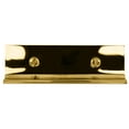 thumbnail image 3 of CRL EH130 Brass Rectangular Interior Shower Shelf Clamp with Support Leg, 3 of 6