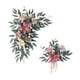 thumbnail image 3 of 2 piezas de flores artificiales para arco de boda, guirnaldas florales, regalos de granja, centros de mesa Rosa, 3 of 9