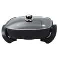 thumbnail image 1 of Electric Frying Pan, Electric Hot Pot Rapid Heat Up Multipurpose  for Home, 1 of 7