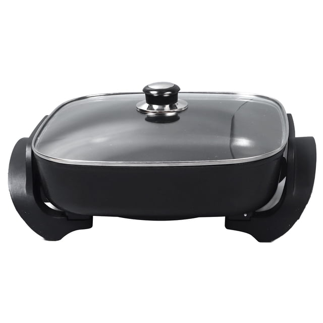 Electric Frying Pan, Electric Hot Pot Rapid Heat Up Multipurpose for Home