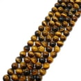 thumbnail image 2 of K-KED 8mm TIGERS EYE A Grade Round Beads Gemstone Strand Bulk Crafts Jewellery 15", 2 of 6