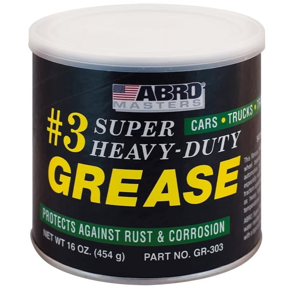 Super H.D. #3 Wheel Bearing Grease (454 g. tub) ABRO MASTERS