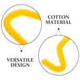 thumbnail image 3 of OUNONA Musical Instrument Cleaning and Care Tool Cotton Yellow Long and Thin for Wind Instruments 1Set, 3 of 8