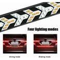 thumbnail image 3 of Fall Warning Signal Driving Light Strip, Truck Bed Lights, Arrow LED Tailgate Light Bar Strip, Tailgate Light Strip, Car LED Brake Light Strip, Truck Dynamic Tailgate Arrow LED Light Bar, 3 of 9