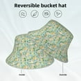 thumbnail image 2 of Sikiie Rabbit And Chick Reflective Double-Sided Bucket Hat, Sun Hat, for Gardening, Beaching, Camping, Hiking, Fishing, 2 of 6