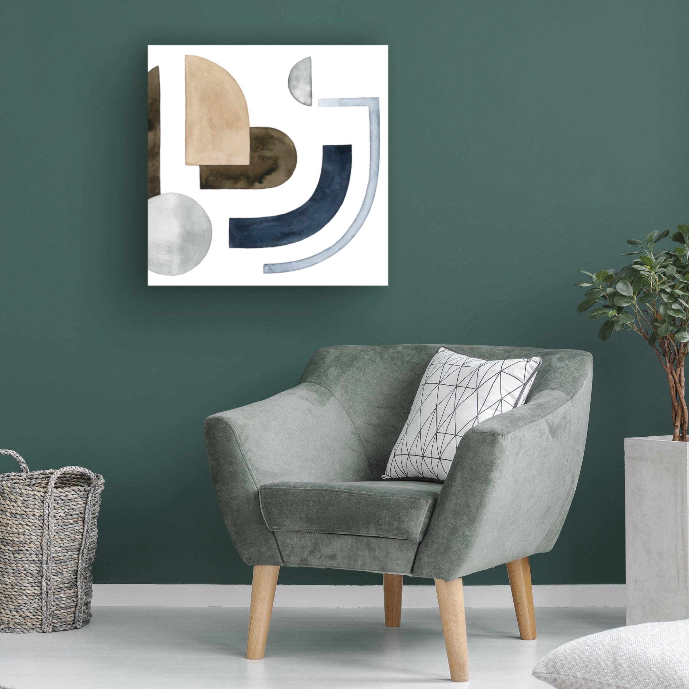 Grace Popp 'Moving Pieces III' Canvas Art