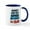 White/Navy Inside, variant on CafePress - CRABS Mug - 11 oz Ceramic Mug - Novelty Coffee Tea Cup