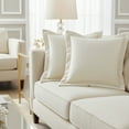 thumbnail image 2 of Michael Amini Uptown Downtown Orleans 24" Throw Pillow in Moonglow in Set of 2, 2 of 8