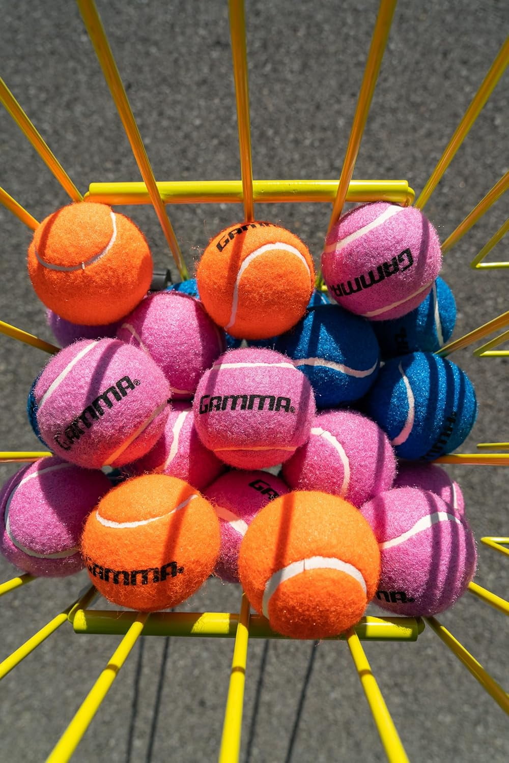 GAMMA Pressurized Tennis Balls, Pink, 10.25" x 8.50" x 2.25", 12 Counts