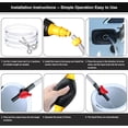 thumbnail image 4 of Gasoline Hand Pump with 3M Hose, Manual Liquid Transfer Pump, Manual Fuel Transfer Pump, Manual Siphon Pump for Gasoline Gas Diesel Oil Water Liquid Fish Tank, 4 of 5