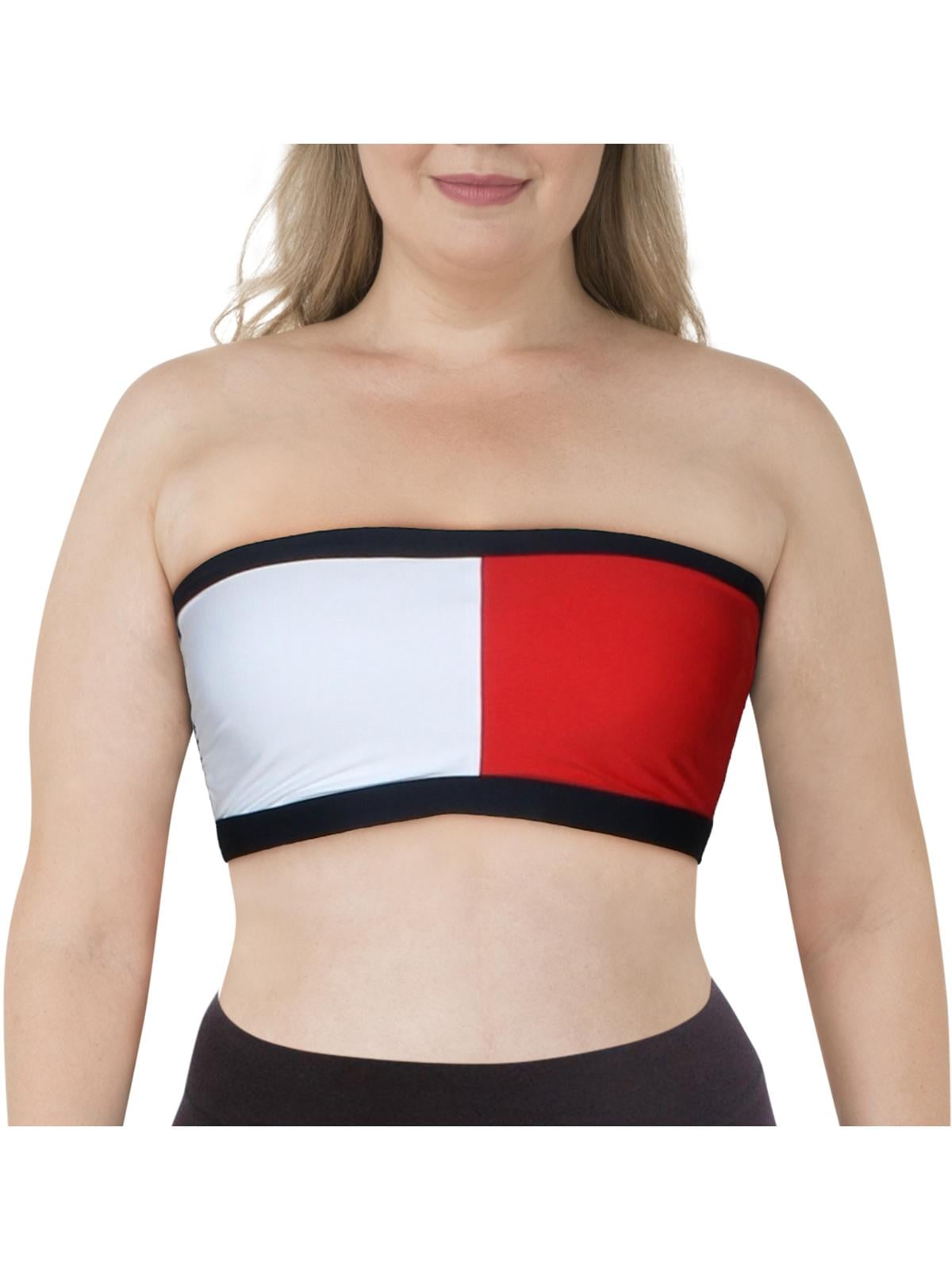 tommy hilfiger strapless top