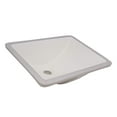 thumbnail image 7 of Ruvati RVB0720EG Krona 20-1/2" Rectangular Porcelain Undermount Bathroom Sink - Green, 7 of 7