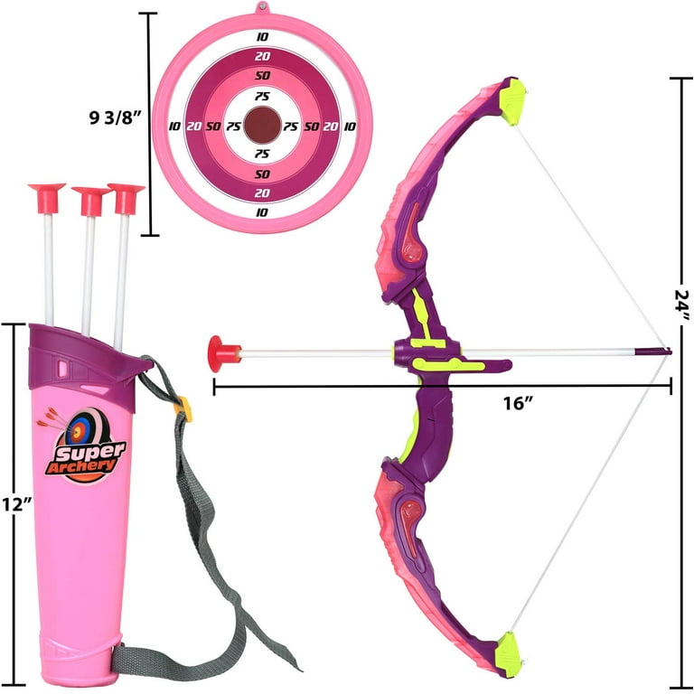 Pink bow and arrow cheap archery