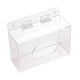 thumbnail image 1 of Dispensador de guantes de montaje en pared, organizador de acrílico transparente, caja de almacenamiento compacta con fácil acceso y función a prueba, 1 of 7