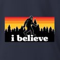thumbnail image 3 of Wild Bobby I Believe Funny Retro Bigfoot Sasquatch Conspiracy Outdoor Hiking - Pop Culture Unisex Crewneck Sweatshirt, 3 of 6