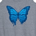 thumbnail image 3 of Instant Message - Melting Butterfly Graphic Racerback Tank, 3 of 6