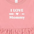 thumbnail image 4 of Inktastic I Love Mommy Girls Baby Dress, 4 of 5