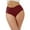 Red, variant on Daznico Womens Underwear - Underwear Women Lace Waistband Full Briefs Ladies High Leg Knickers for Women Soft Stretch Panties - Panties for Women,Color:Black,Size:S