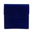 thumbnail image 1 of Jewelry Pouch Storage Bag Packaging Sack Dustproof Buckle Design Convenience Multipurpose Party Accessories Practical Attractive Display Dark Blue 7*7CM, 1 of 8