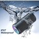 thumbnail image 3 of Altavoz Bluetooth inalámbrico portátil. Luz LED, IPX7 30 h de tiempo de reproducción, volumen más alto y graves mejorados, duradero para viajes, al aire libre. Afortunado Sencillez, 3 of 5
