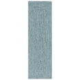 thumbnail image 2 of SAFAVIEH Braided Gino Distressed Machine Washable Reversible Runner Rug, Teal/Green, 2'3" x 14', 2 of 4