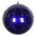 thumbnail image 1 of Vickerman MT194766D Rideau Ornement 6 Po. Paillettes Bonbon Violet - 3 par Sac, 1 of 3