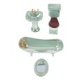 thumbnail image 1 of Milisten 1 Set Miniature Furniture Model Dollhouse Accessory Ceramic Bathroom Model, 1 of 6