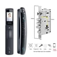 thumbnail image 2 of Applicable To 40-80mm Door Smart Door Lock Built-in Camera 3D Face Recognition Door Lock WIFI Remote Control Fingerprint Lock ,Integrated Smart Home, 2 of 8
