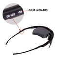 thumbnail image 5 of Walleva Pink Replacement Lenses And Black Nosepad For Oakley M Frame Hybrid Sunglasses, 5 of 5