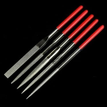 5pcs/Set Metal Needle Files Set Carving Jewelry Diamond Glass Stone Wood Tool