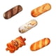 thumbnail image 2 of 5 piezas Forma de pan Juguete Hot Dog Almohada Hermosa decoración del hogar Lindo cojín de juguete suave para el dormitorio de la oficina de regalos, 2 of 8