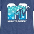 thumbnail image 3 of MTV - Snowflakes - Toddler & Youth Girls Short Sleeve Graphic T-Shirt, 3 of 5