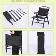 thumbnail image 4 of Detachable Folding Chair Portable Camping Chair Lightweight Lawn Chair with, 4 of 8