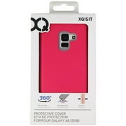 Xqisit Protective Cover for Samsung Galaxy A8 (2018) - Pink/Gray