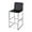 Black Leather, variant on Butler Specialty Urban Woven Leather Bar Stool In Brown