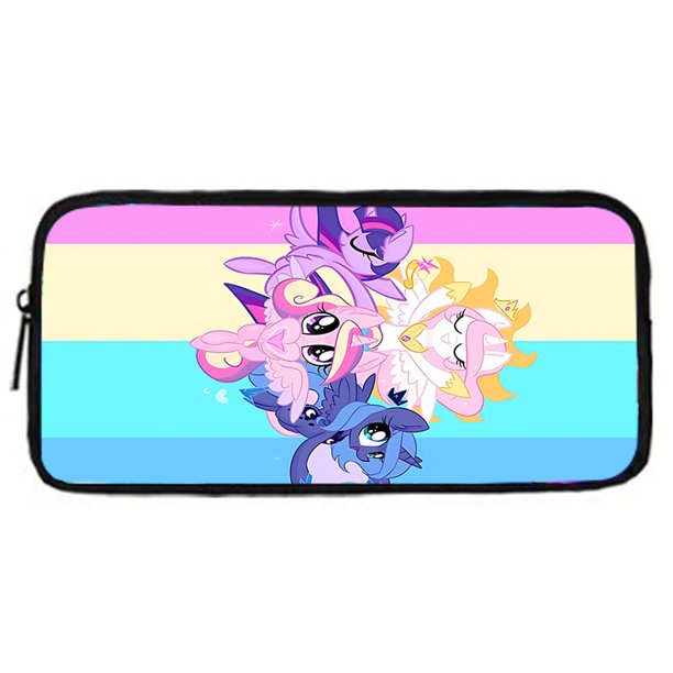 Mochila escolar de dibujos animados My Littles Ponys para niños y niñas, bolsa de almuerzo, bolsas de lápices, mochilas escolares, el mejor regalo