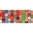 thumbnail image 3 of Grayscale 18x10 Black Modern Framed Museum Art Print Titled - Bright Circles XI, 3 of 5