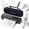 thumbnail image 1 of Impresora portátil Phomemo M832 inalámbrica para viajes, impresora térmica inalámbrica Bluetooth, compatible con varios tamaños para el hogar, la oficina y el automóvil, compatible con teléfonos y com, 1 of 5