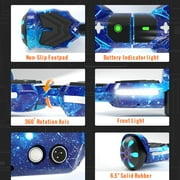 SIMATE Hoverboard for Kids Ages 6+,8.5mph & 8.5 Miles,300W, Self Balancing Scooter ,Bluetooth Speakers and LED Light
