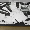 thumbnail image 6 of Ambesonne Black White Place Mats Set of 4, American Soccer Dot, Standard Size, Black White, 6 of 6