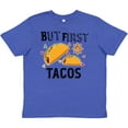 thumbnail image 3 of Inktastic But First Tacos Youth T-Shirt, 3 of 5