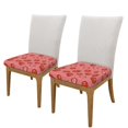 thumbnail image 2 of Balery Red Strawberry Stretch Couch Cushion Covers, Individual Sofa Cushion Covers, Soft Chair Sofa Seat Cushion Slipcover with Elastic Bottom Milk Silk-16.9in, 2 of 9