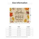 thumbnail image 5 of Fotbe Thanksgiving With A Grateful Heart Manta de Franela con Estampado, Manta Ultrasuave para Cama, Sofá, Auto, Hipoalergénica y Antibolitas-50"x40", 5 of 6