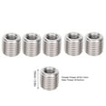 thumbnail image 2 of 10Pcs Filetage Inserts Mâle Femelle Réducteur Outil de Réparation de l'Écrou en Acier Inoxydable Fixation Matériel pour Bois Meubles Assortiment (Fil Femelle M10x1.5mm, Filetage Mâle M16x2mm), 2 of 9