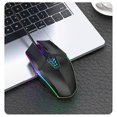 thumbnail image 3 of USB Wired Gaming Mouse 1600 DPI 6 Buttons Silent Mause Backlit Professional Gamer Mice Ergonomic Computer Mouse Black, 3 of 5