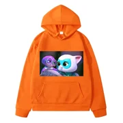 Super Kitties anime hoodie Fleece sweatshirt y2k sudadera boys clothes Autumn pullover Casual Jacket clothes girls hoodies