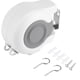 thumbnail image 2 of Tendedero retráctil doble para ropa de pared de 13 m, herramienta para lavar ropa en interiores y exteriores, 2 of 15