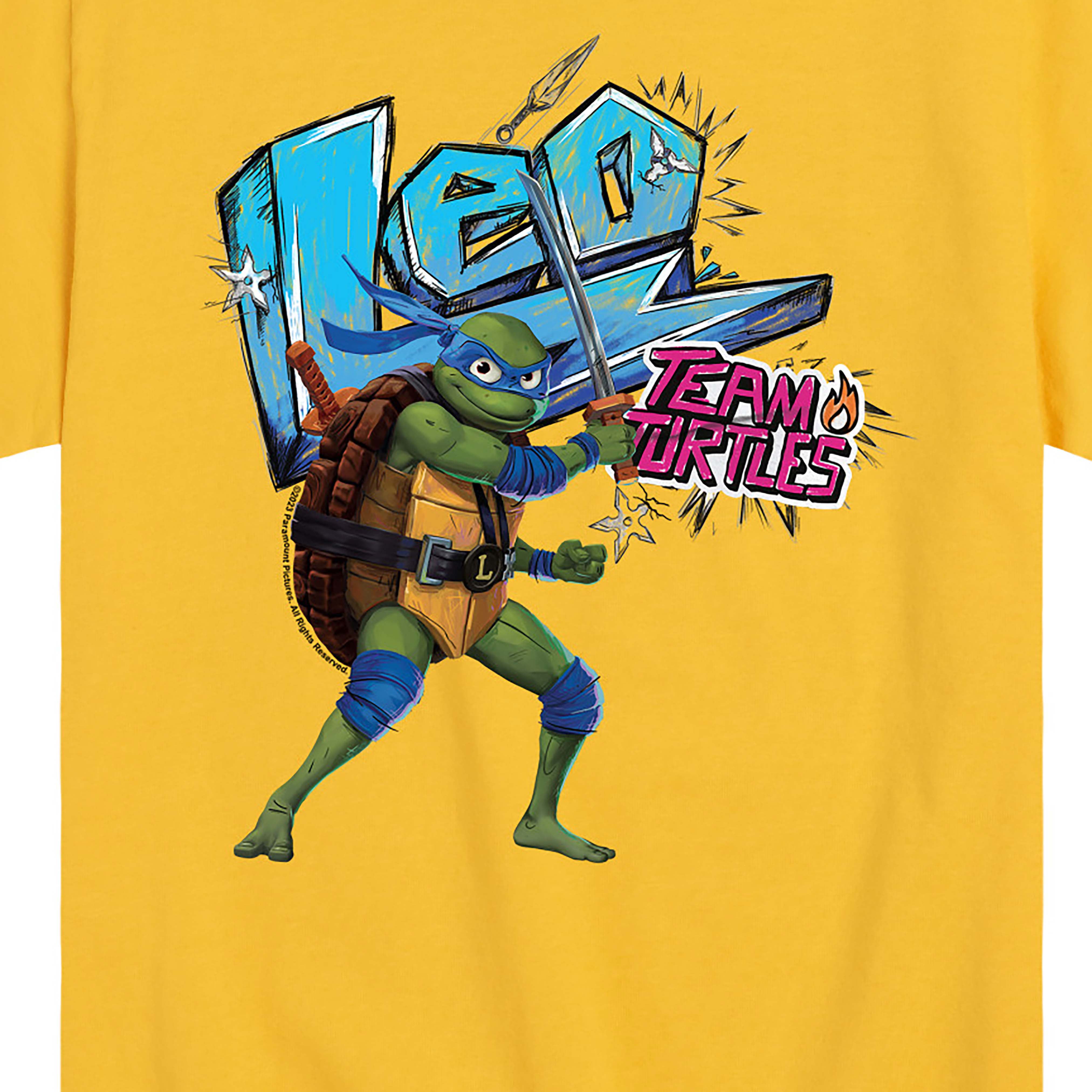 TMNT - Teenage Mutant Ninja Turtles - Leonardo Leads - Adult Men T-Shi –  YourFavoriteTShirts
